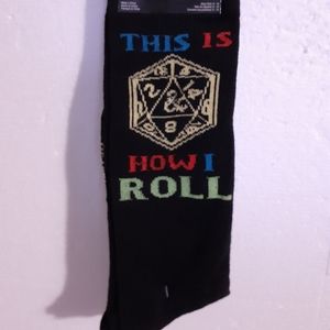 Dungeons & Dragons 2 Pair Men's Socks New